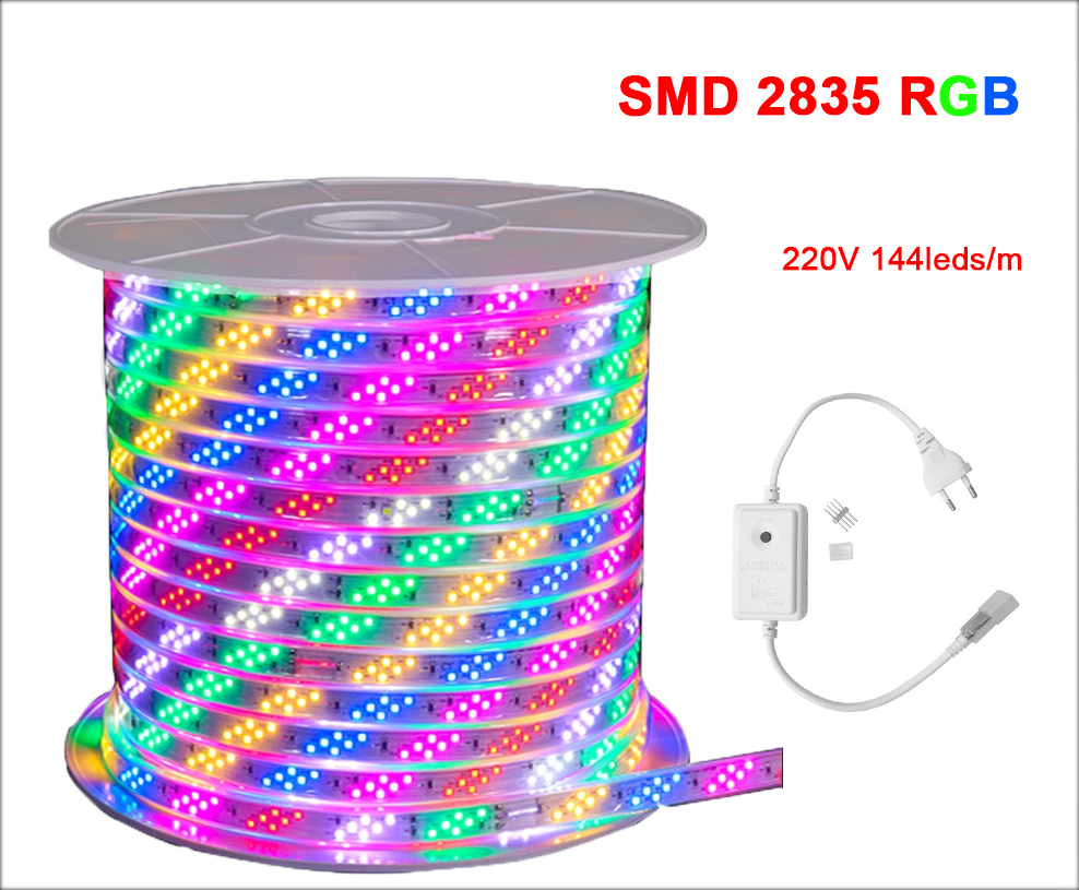 SMD 2835 Waterproof Running RGB Led Strip 1