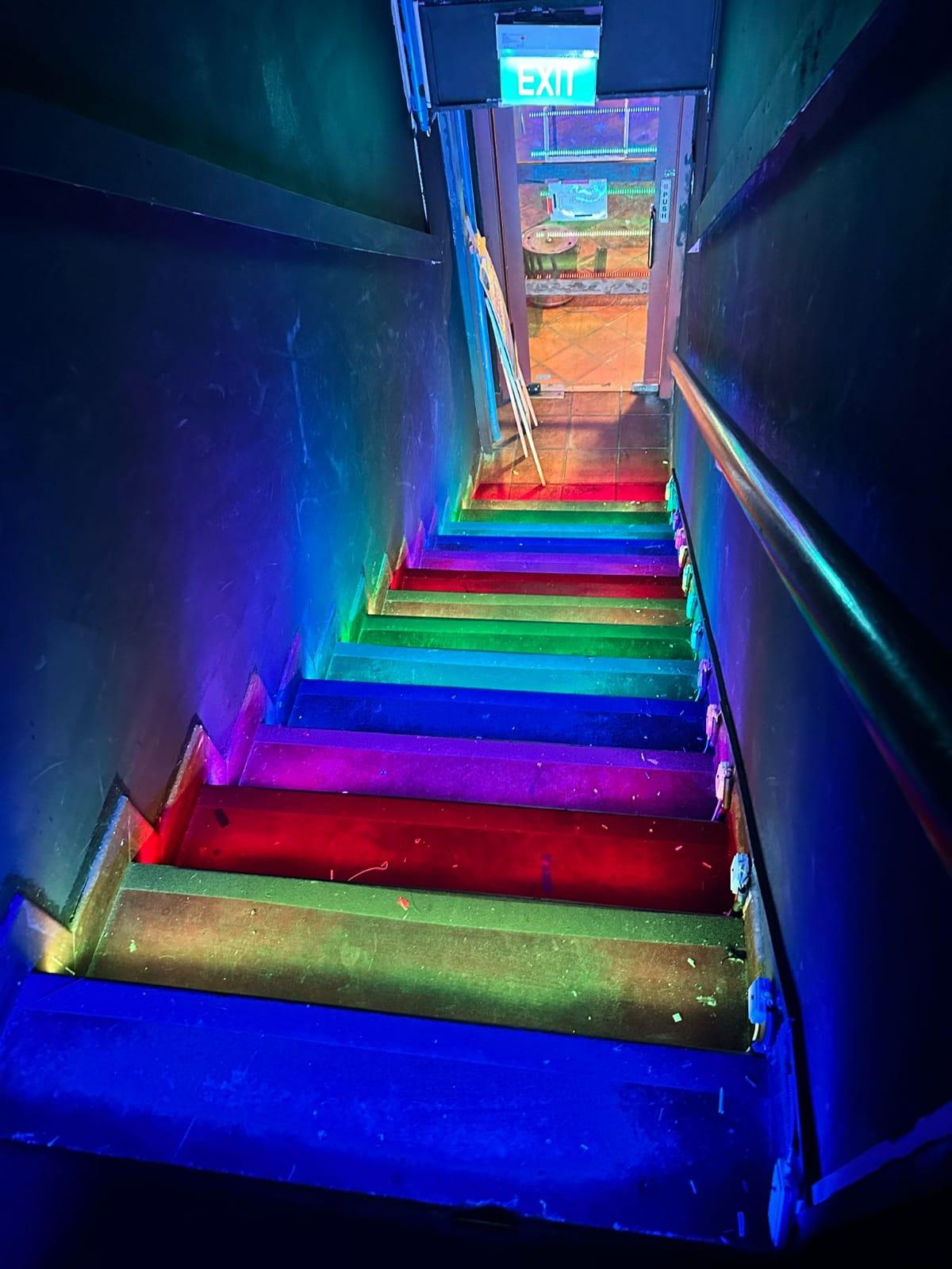 LED Strip RGB Steps Lighting
