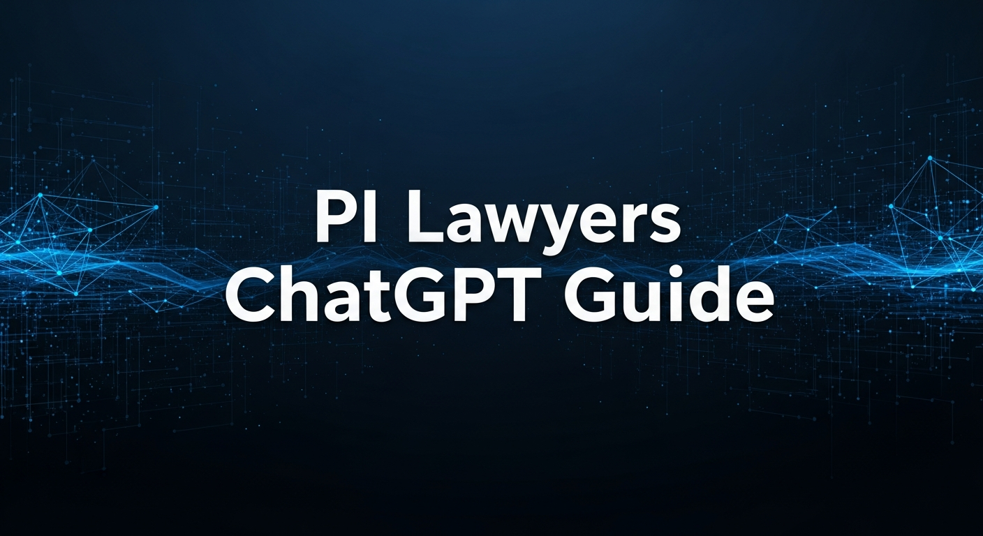 How Personal Injury Law Firms Can Improve Visibility in ChatGPT