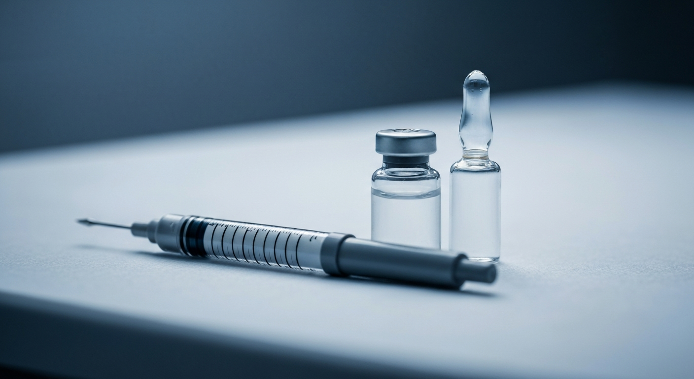 Medical vial and dosing