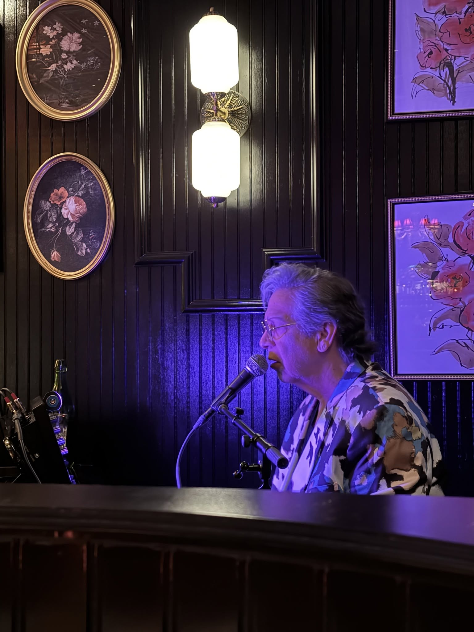 Bobby Fonseca at the piano, Arthur & Sons