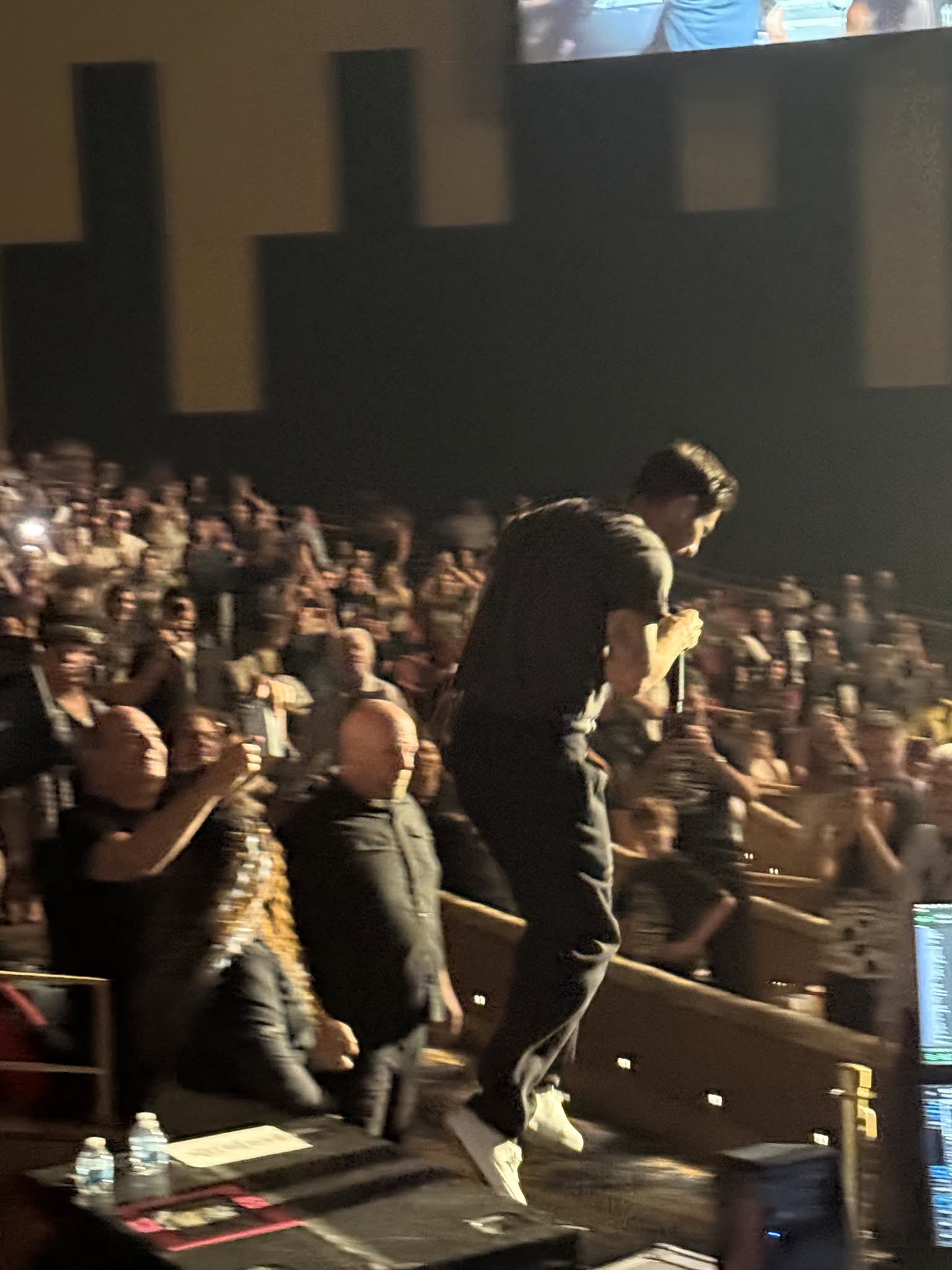 Marcus Mumford performing live at Hard Rock Live during the Prizefighter Tour