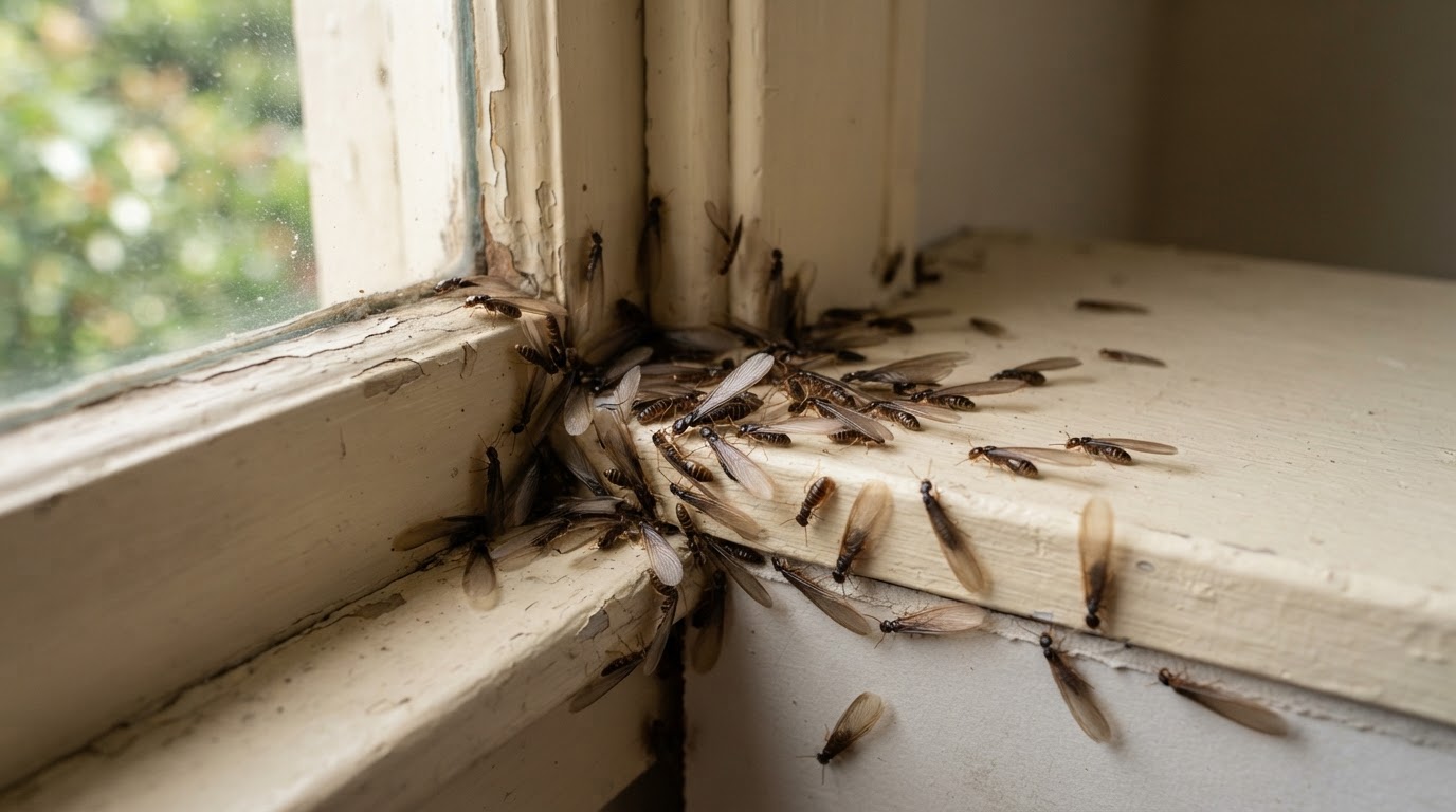 Termite Swarm Season Is Here: What Brunswick Homeowners Should Watch For