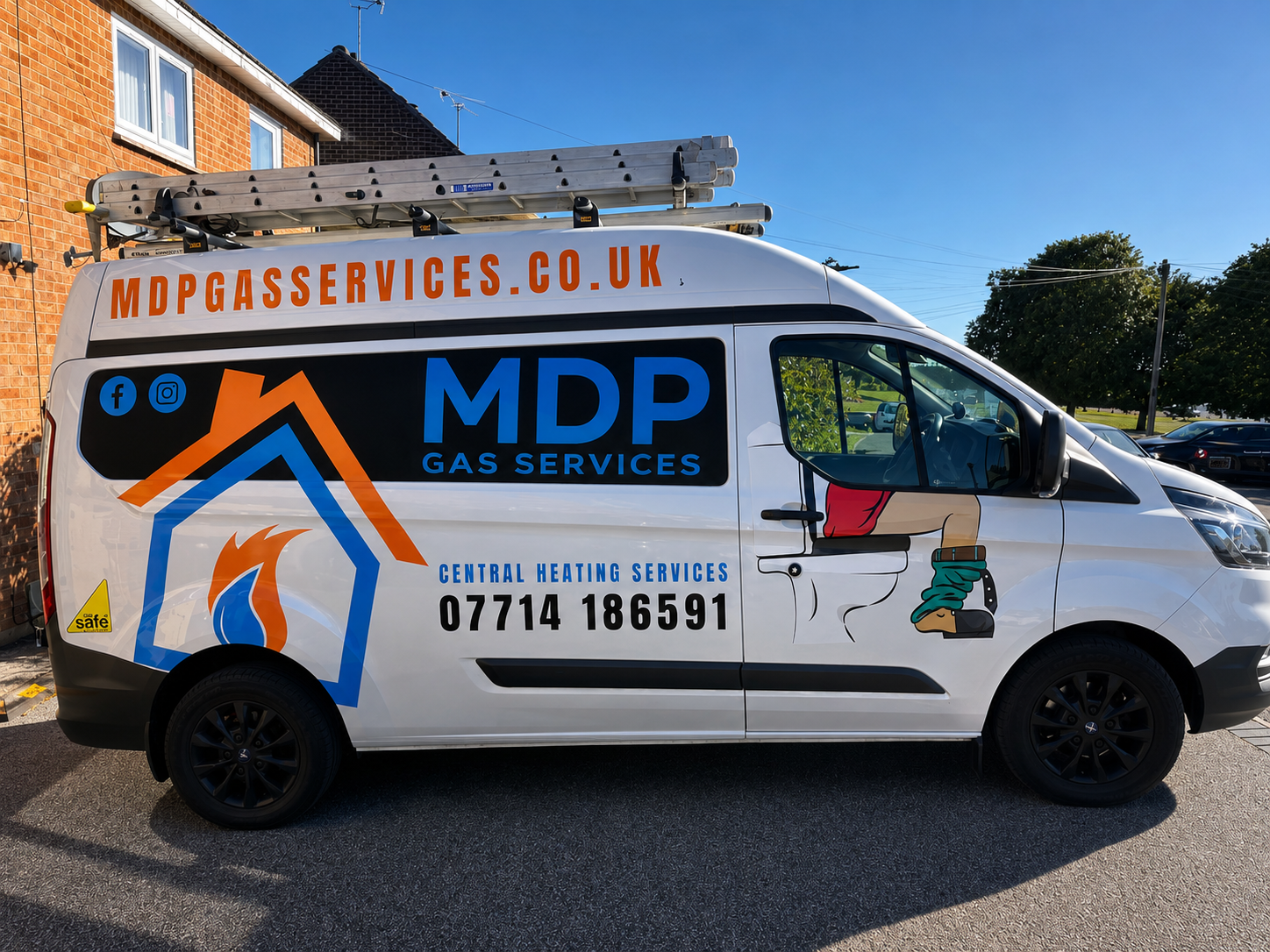 MDP Gas Services Van