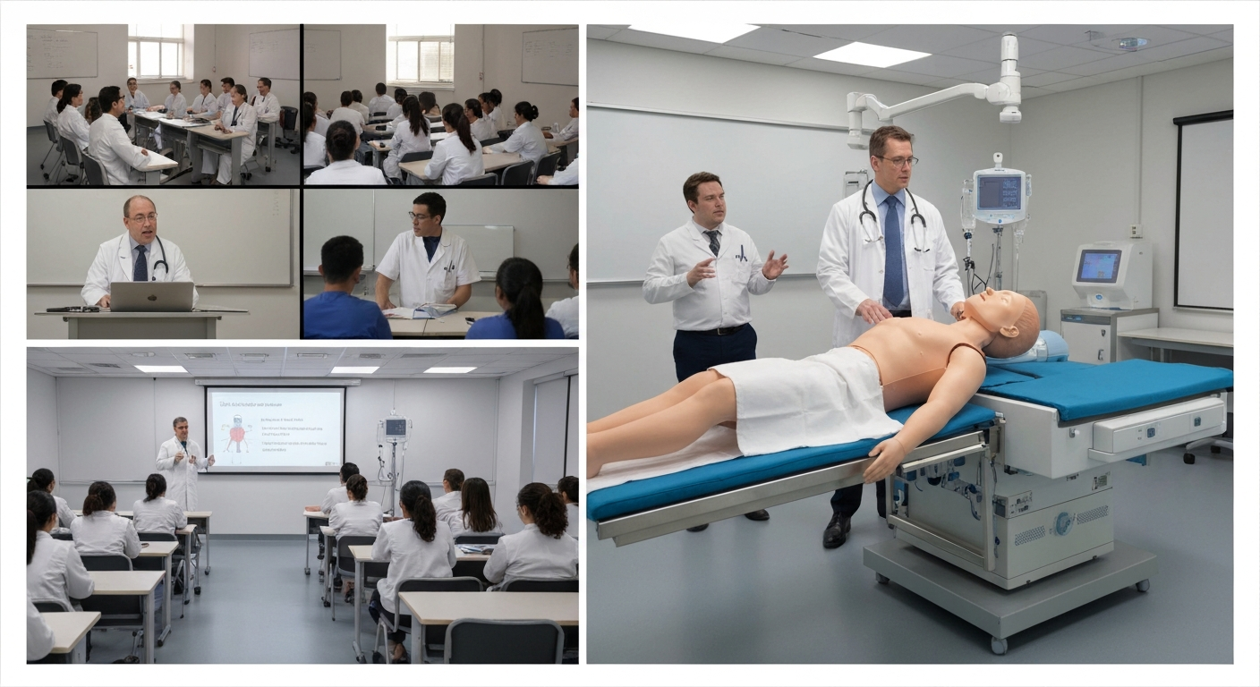 Before and After Healthcare Training