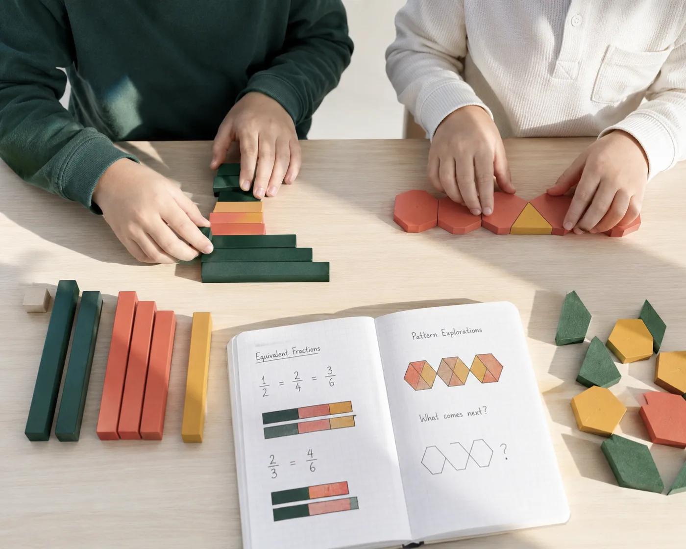 Math Lab hands-on learning materials