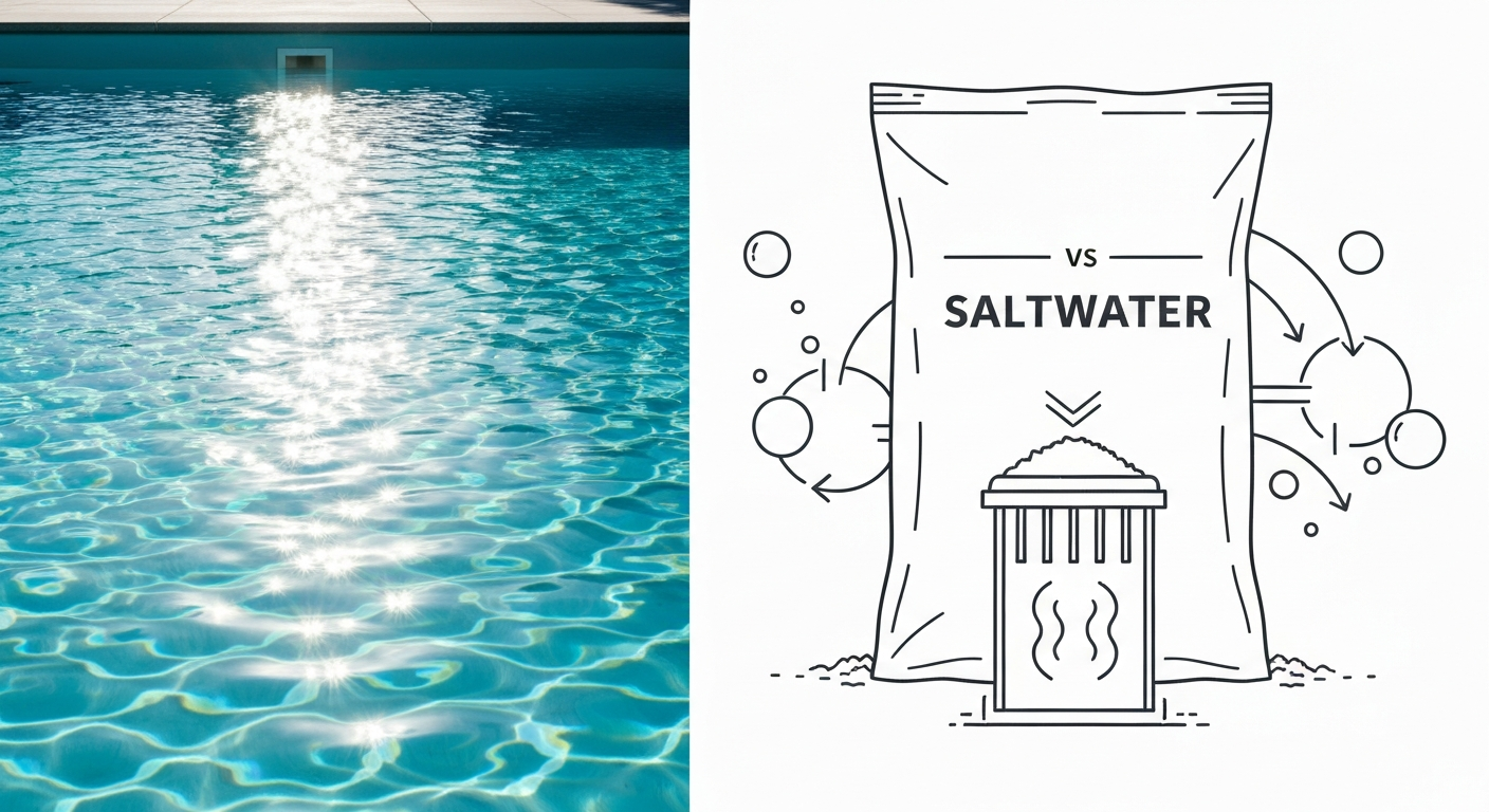 Chlorine vs saltwater pools