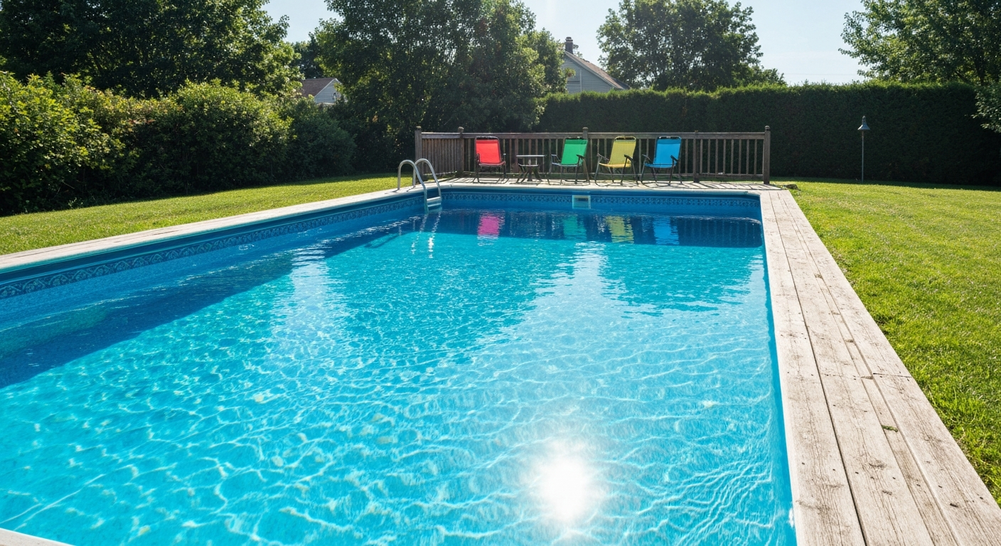 Inground vs above ground pool liners