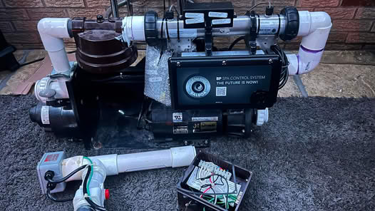Spa equipment and pump system