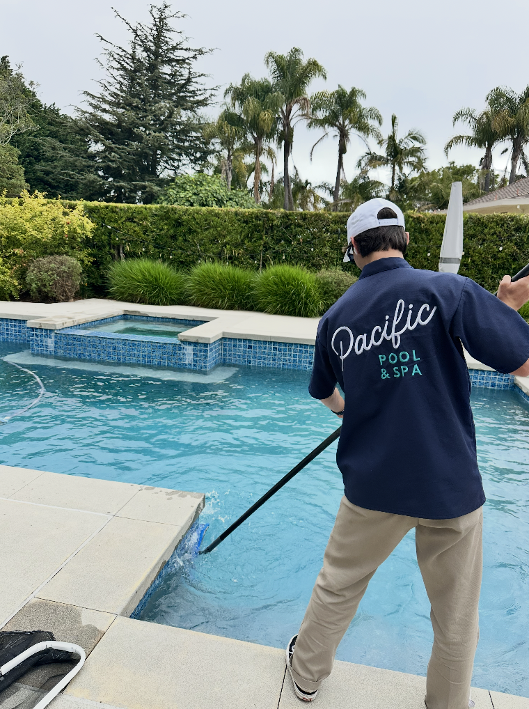 1x Pool Cleaning service in Torrance, CA by Pacific Pool & Spa