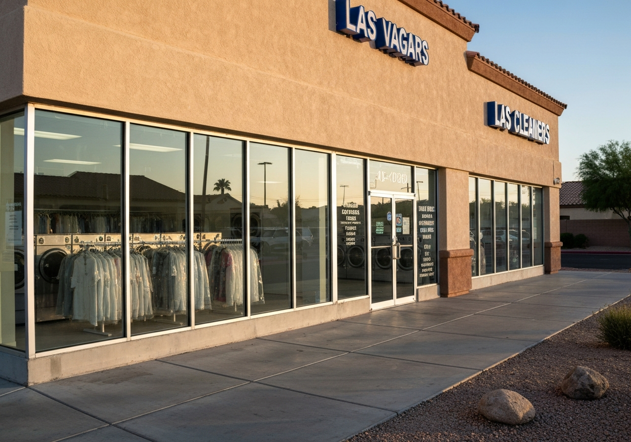 Dry Cleaners Exterior
