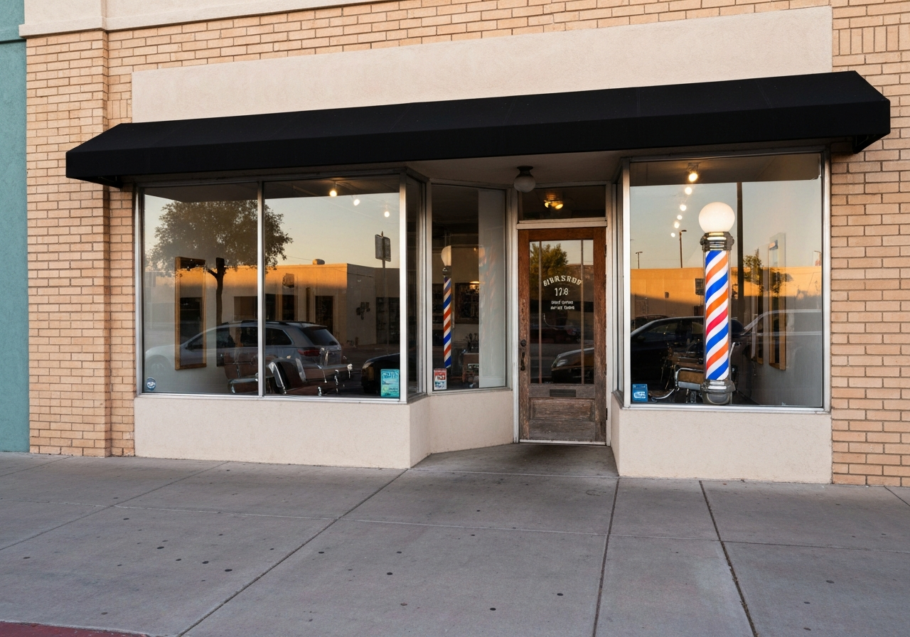 Barbershop Exterior
