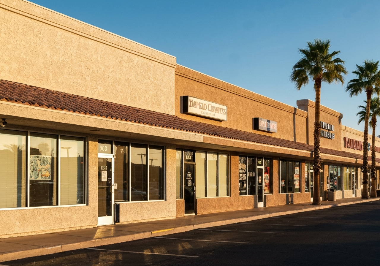 Desert Strip Mall