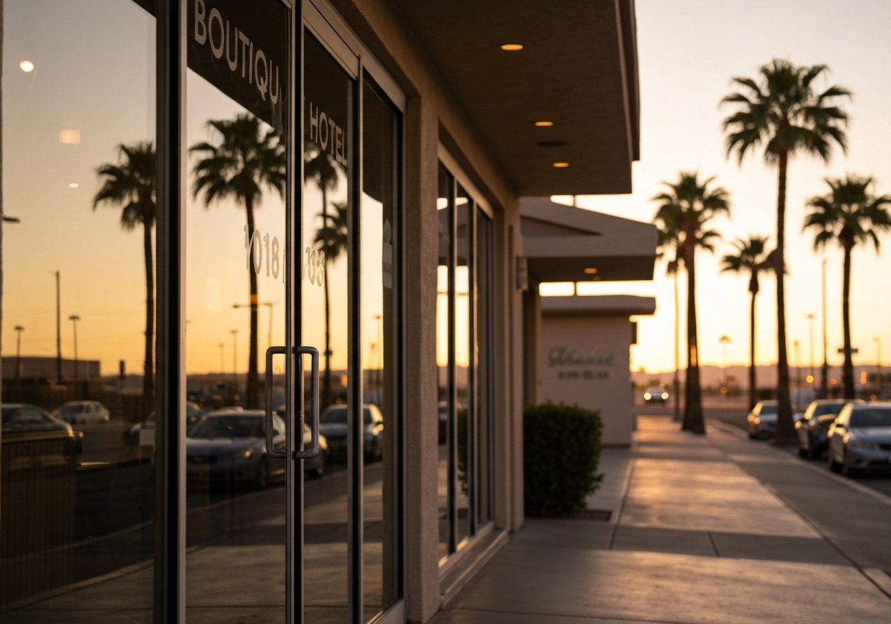 Boutique Hotel Entrance