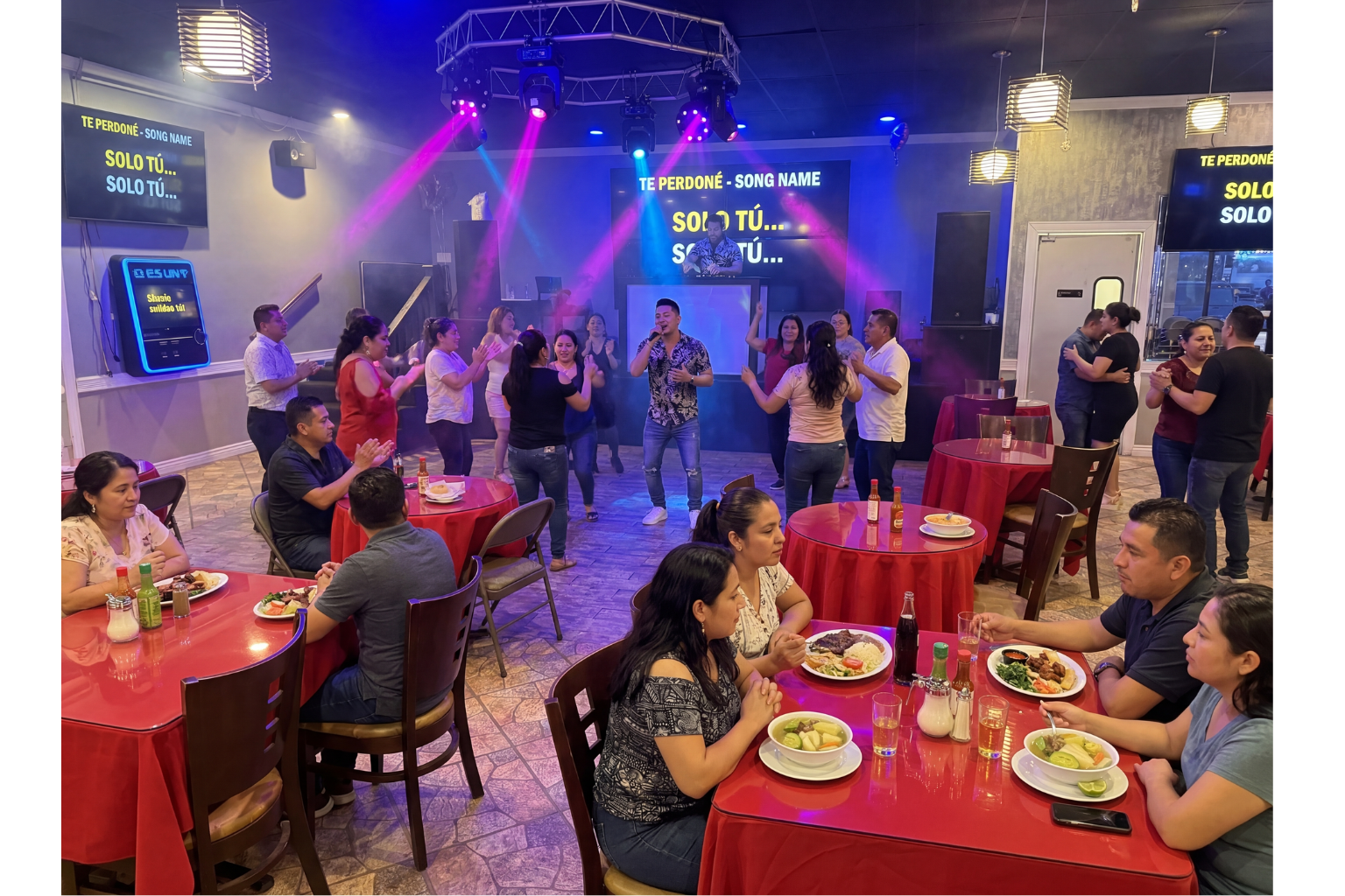 Dancing and entertainment