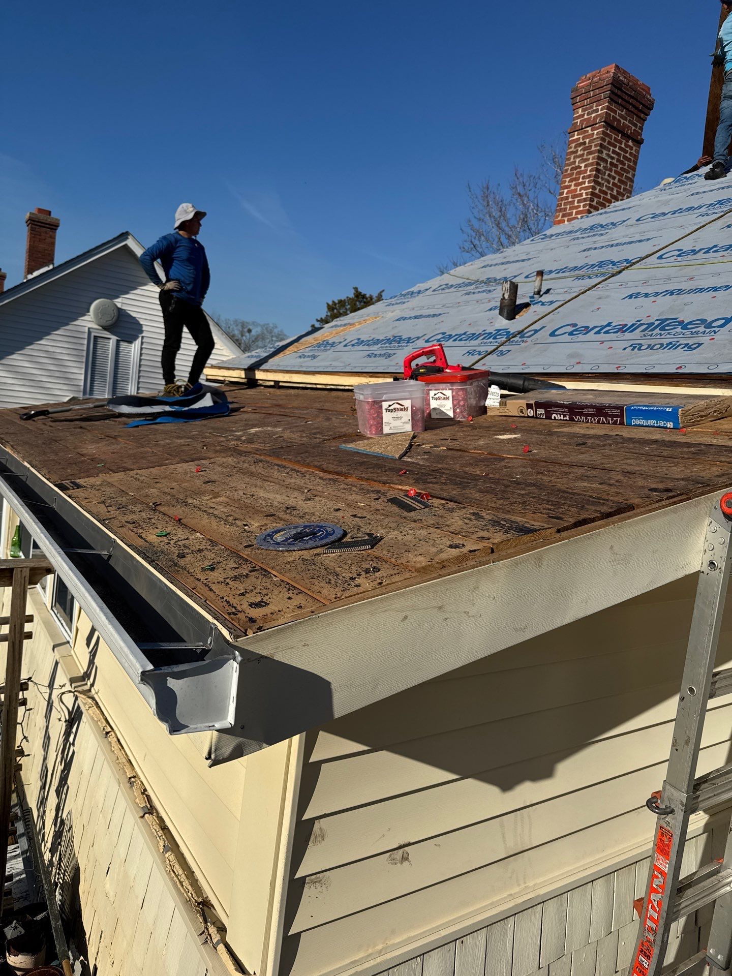 Arms Wide Open Church roofing project by Gold Standard Roofing
