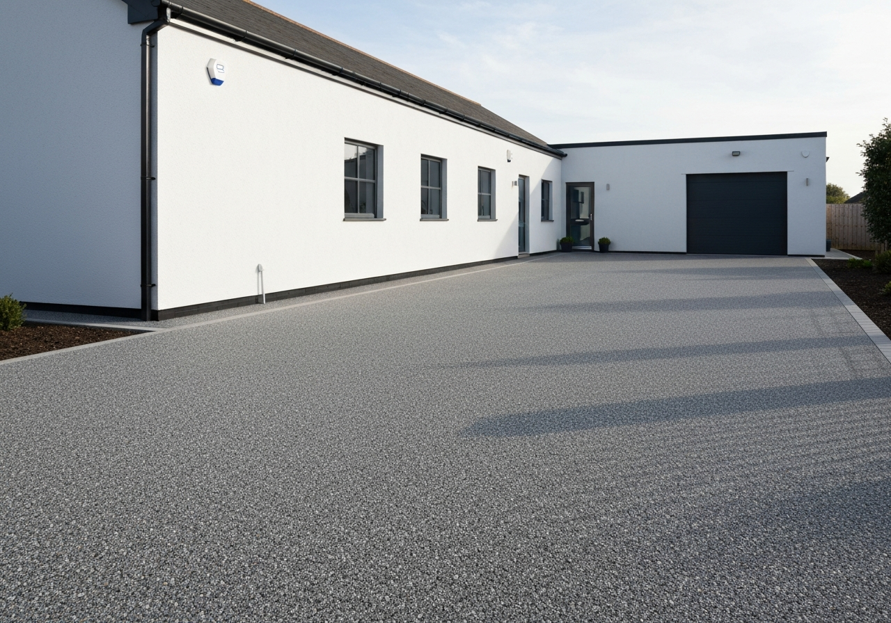 Commercial Resin Driveway