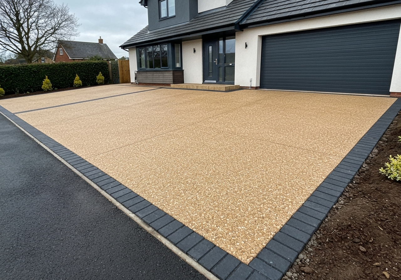Exposed Aggregate Driveway
