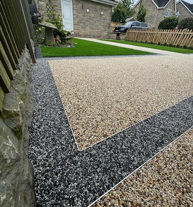 Resin bound driveway installation process Dudley