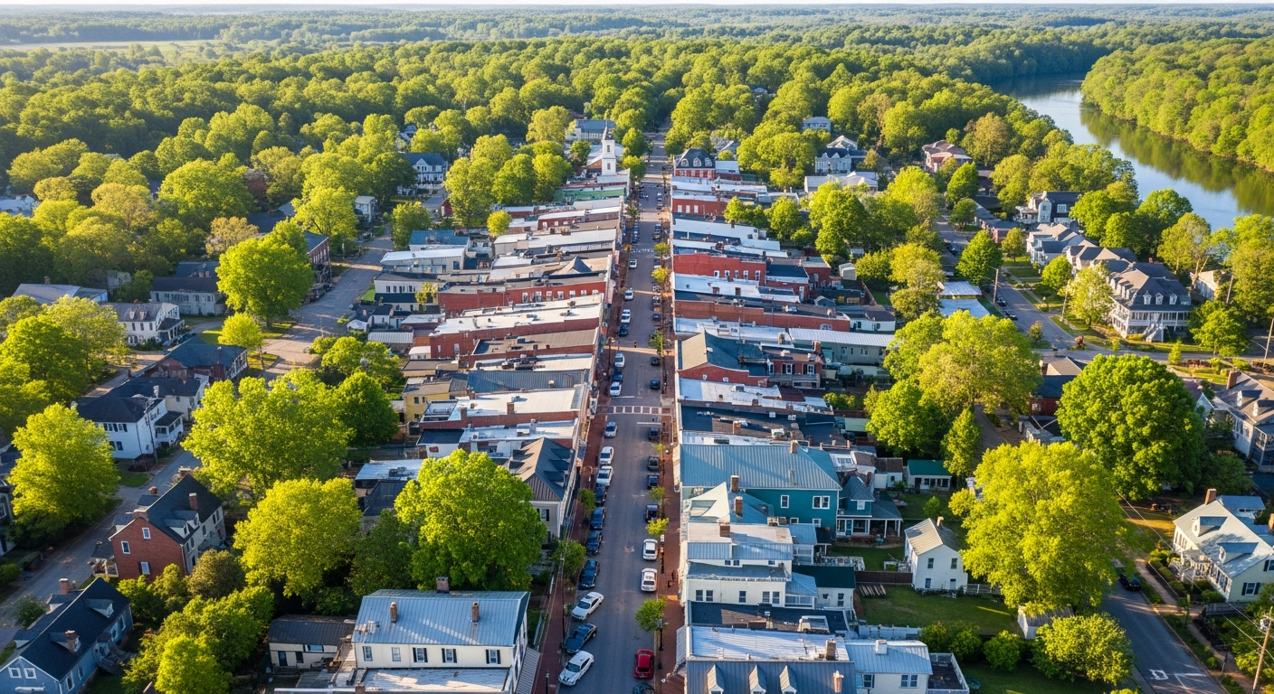 Mauldin, SC aerial view