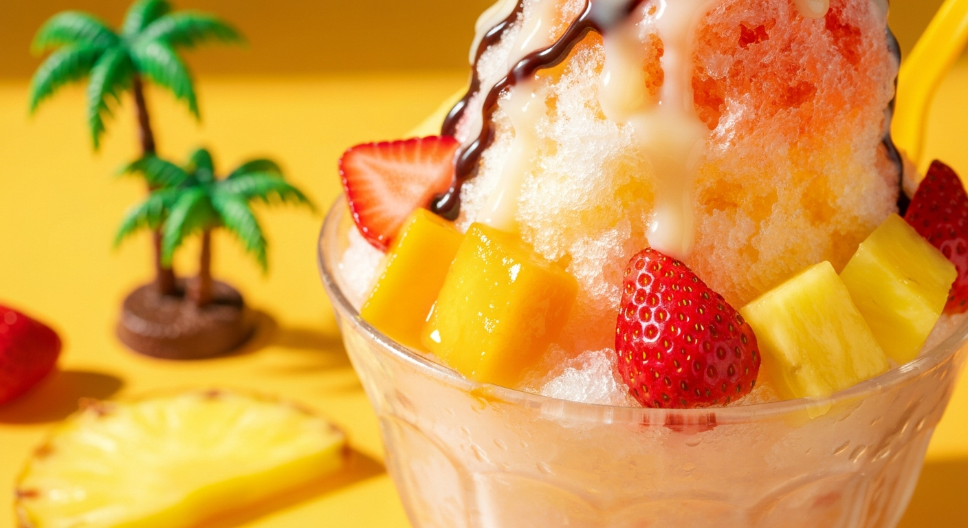 Tropical Sno Desserts storefront serving Mauldin