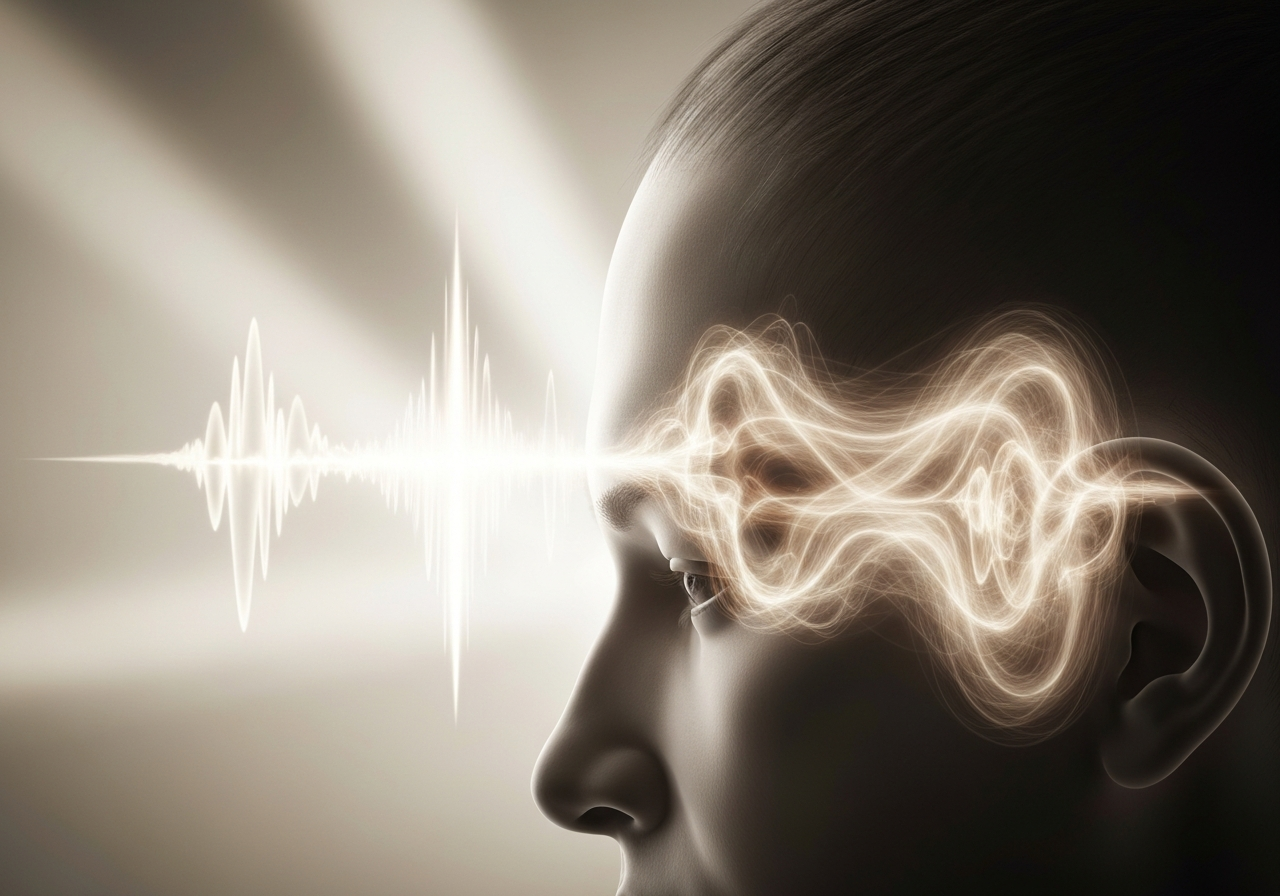 Abstract representation of a headache or migraine