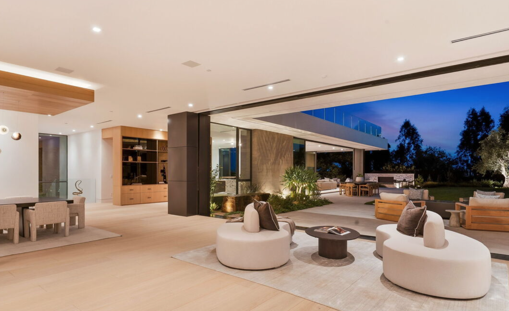 Bel Air Estate Interior Living Space