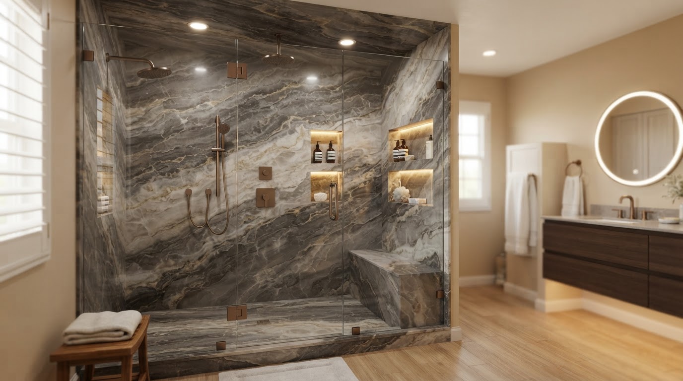 Custom Showers and Bath Remodels
