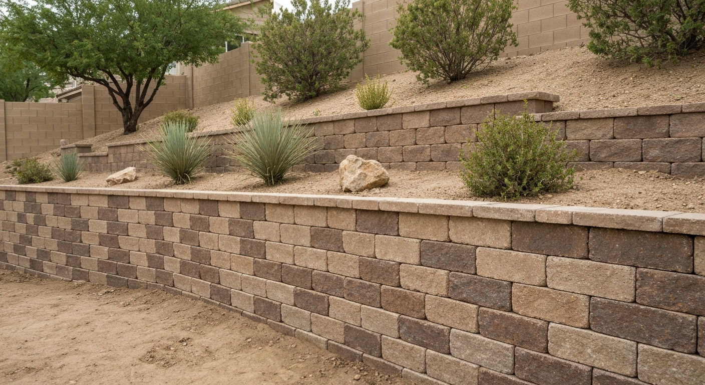 Retaining Walls in Goodyear AZ