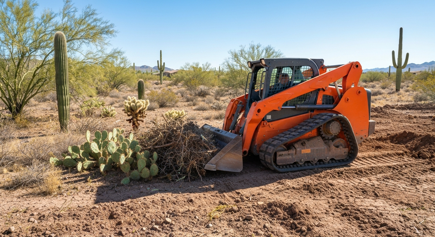 Land Clearing in Goodyear AZ
