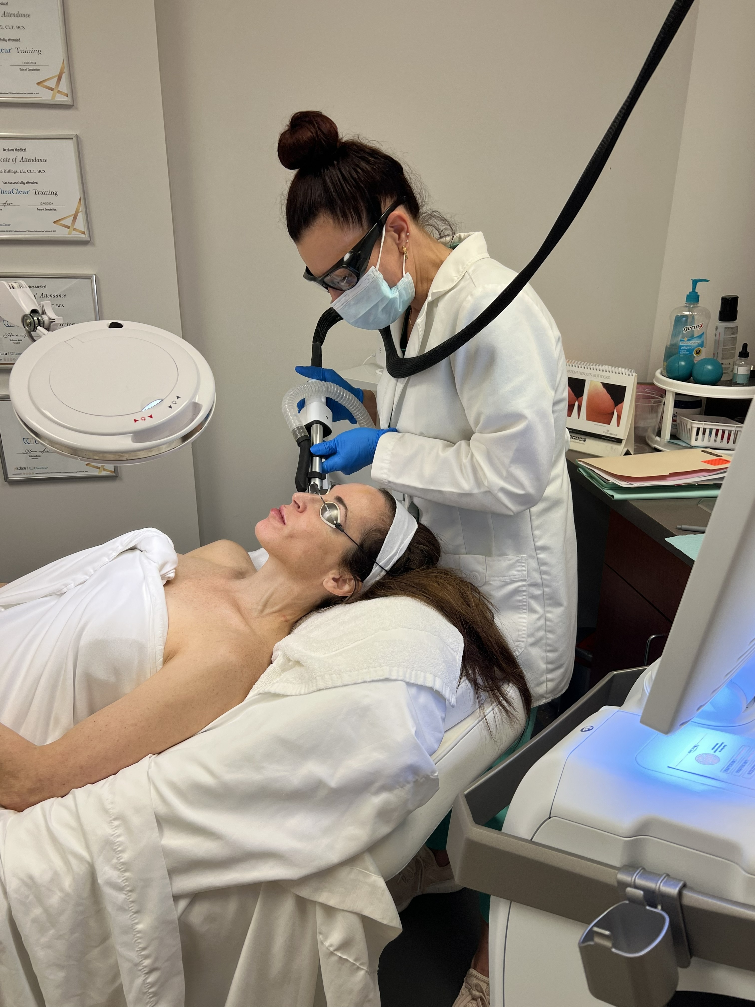 UltraClear laser skin treatment at Advanced Aesthetics Medical Spa in Overland Park KS