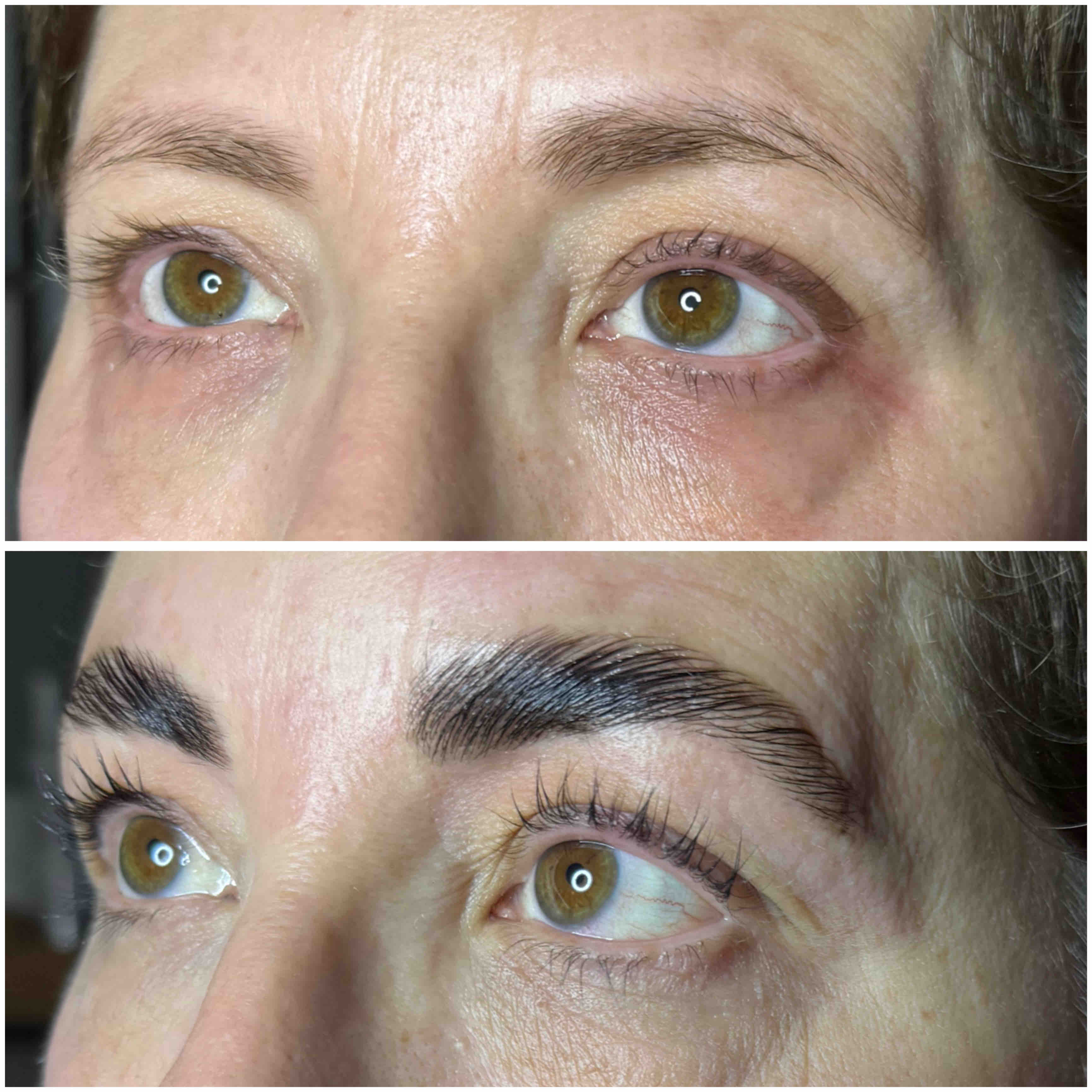 Keratin lash lift treatment at Advanced Aesthetics Medical Spa Overland Park KS