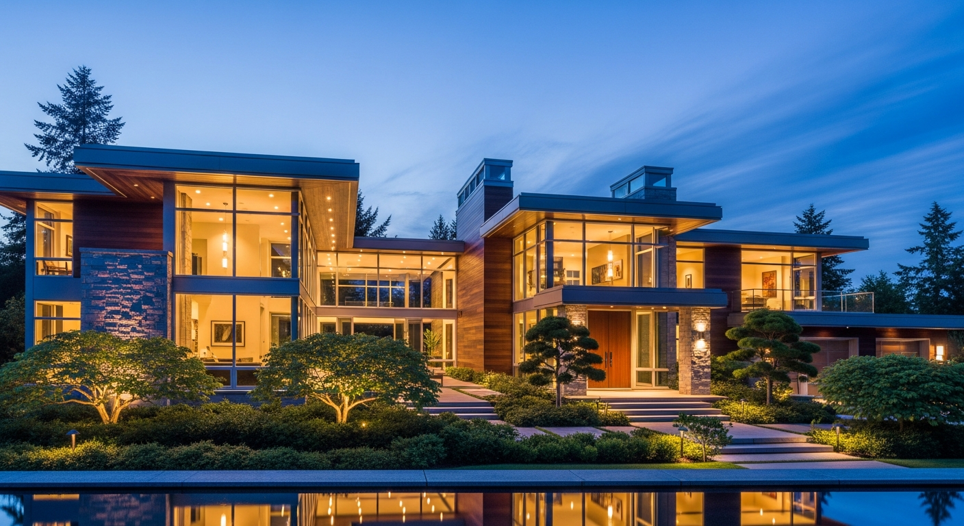 Luxury home in Bellevue Washington eligible for cash offer program