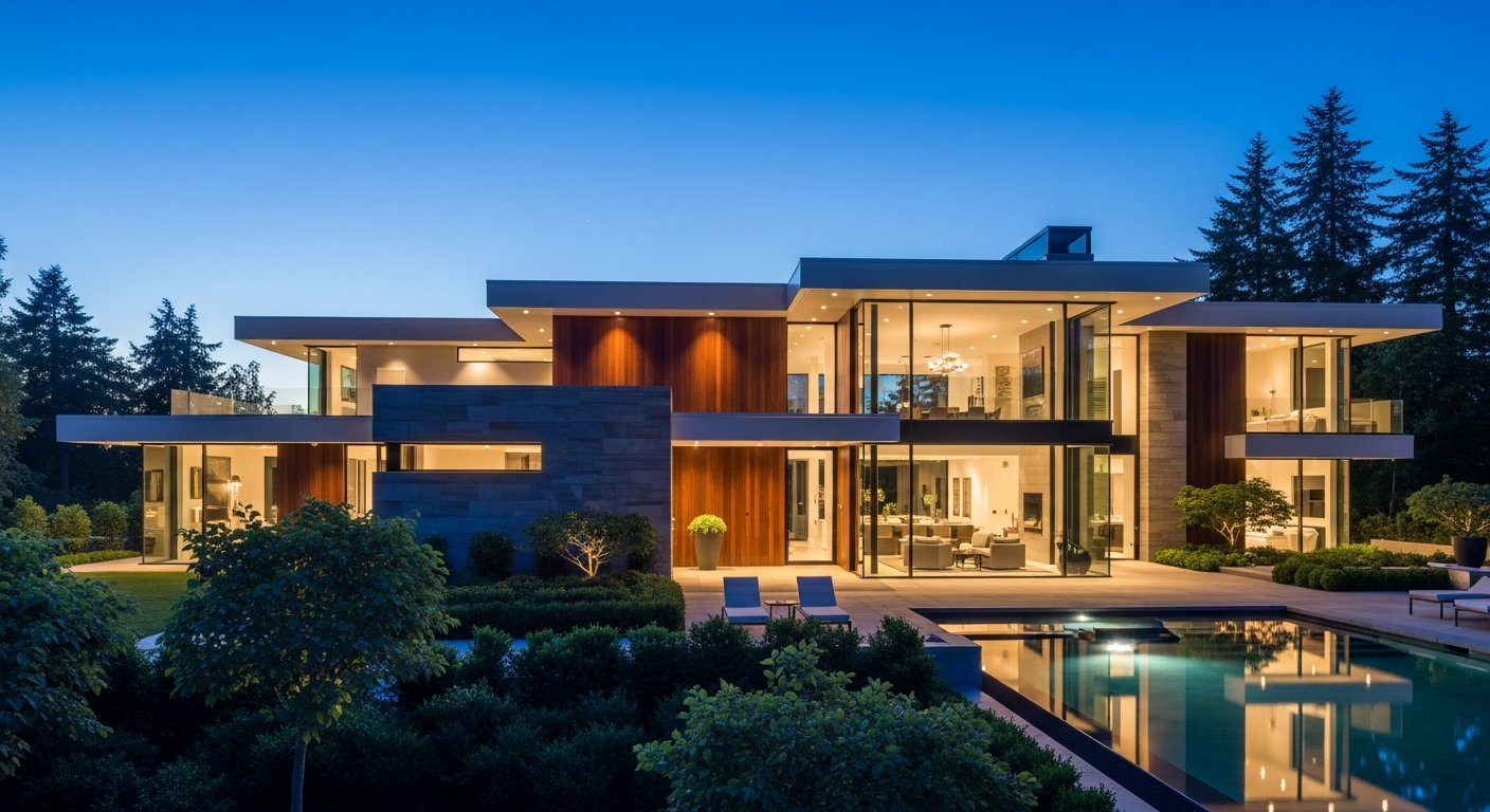 Luxury Home in Bellevue Washington