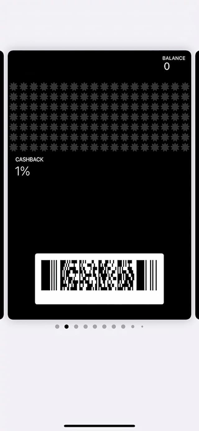 QPass loyalty card
