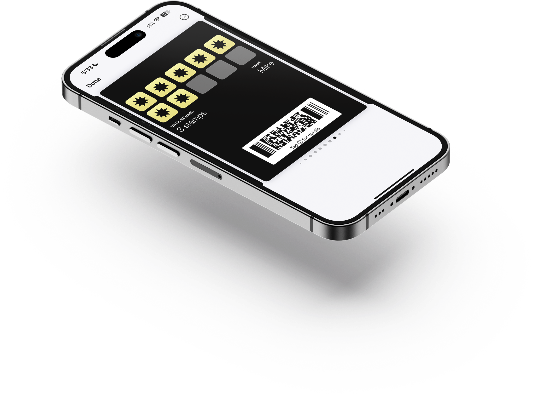 Scanner app - customer view