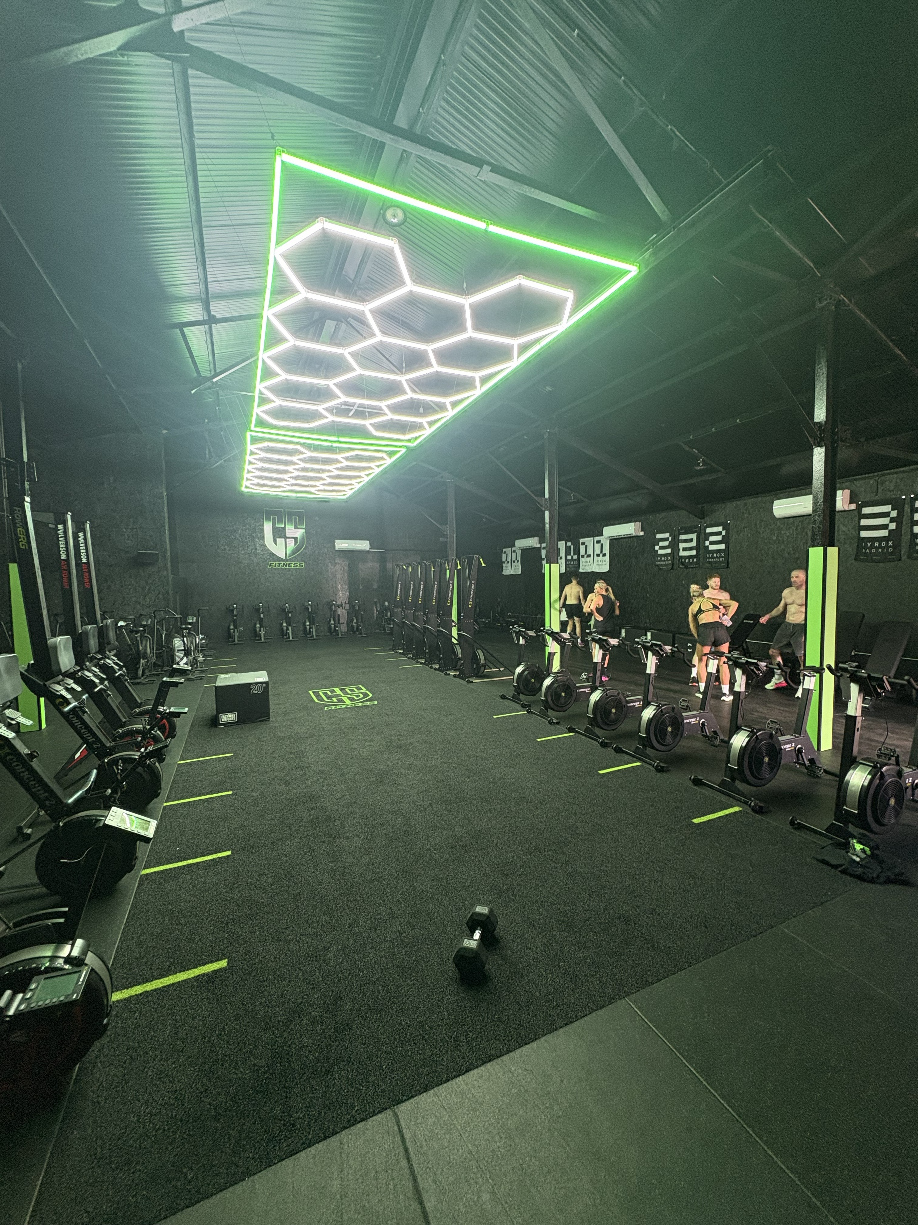 Gym Lighting Installation