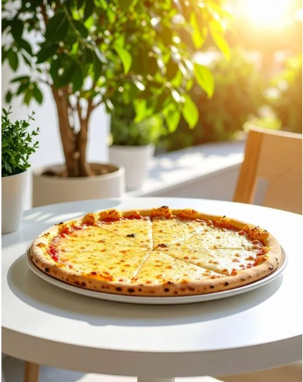 Cheese Pizza at Prep Hero Café