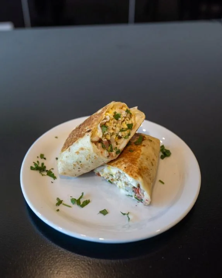 Protein Breakfast Burrito at Prep Hero Café