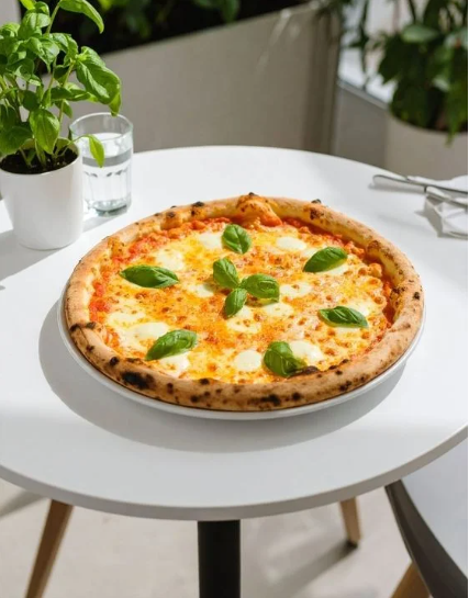 Veggie Pizza at Prep Hero Café