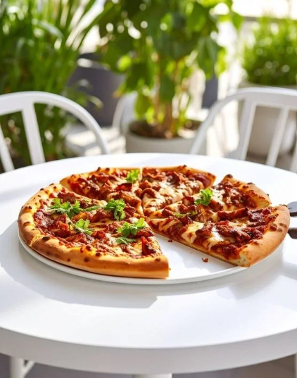 Honey Barbecue Chicken Pizza at Prep Hero Café