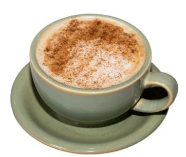 Hot Cinnamon Latte at Prep Hero Café