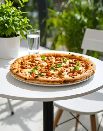 Buffalo Chicken Ranch Pizza at Prep Hero Café