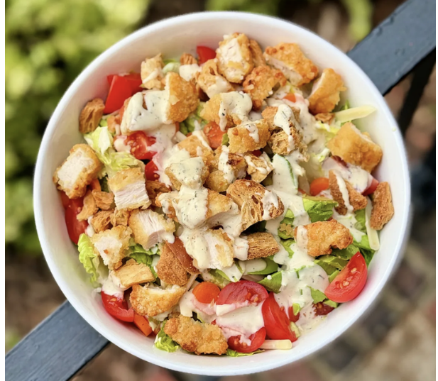 Build Your Own Salad at Prep Hero Café