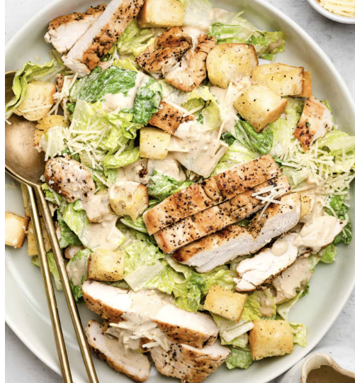 Ceasar Salad at Prep Hero Café