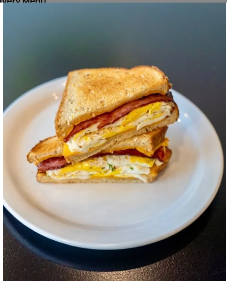 Turkey Bacon Egg & Cheese Sandwich at Prep Hero Café