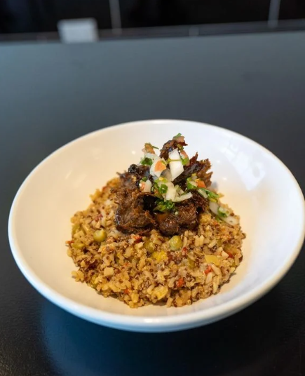 Shiitake Mushroom Bowl (Vegan) at Prep Hero Café