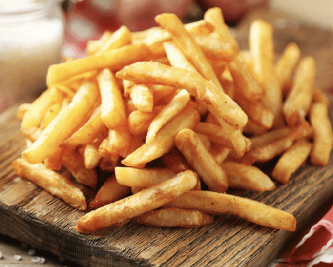 French Fries at Prep Hero Café