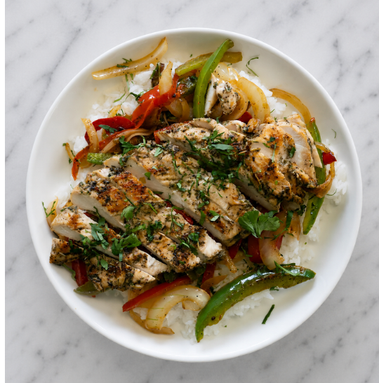 Chicken Teriyaki at Prep Hero Café