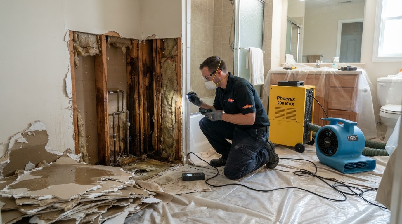 Water Damage & Restoration project in Maryland